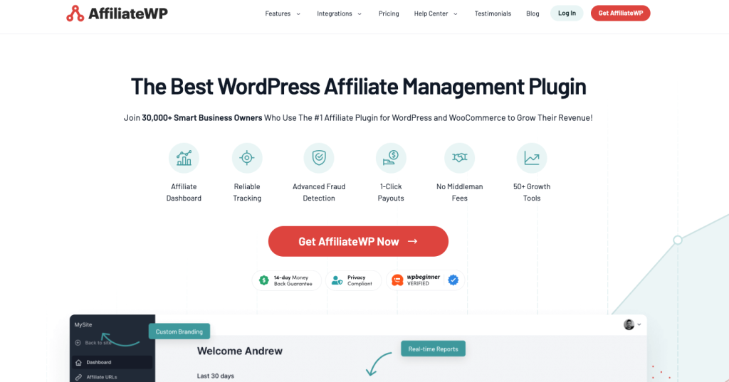 Easily launch an affiliate program in WordPress